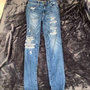 American Eagle high waisted skinny jeans